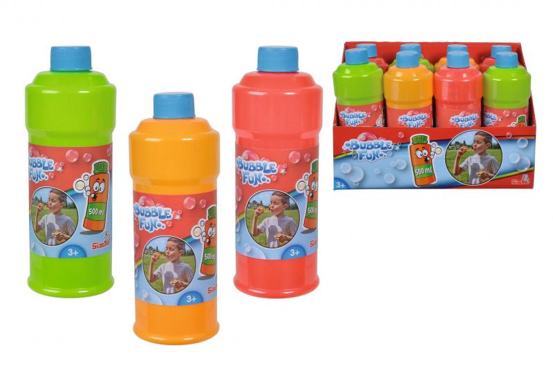 Bublifuk nápolň 500 ml, 3 druhy, DP8